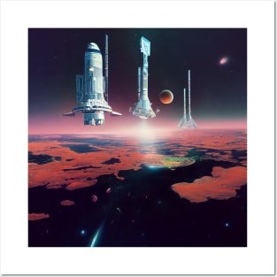 Interplanetary Spaceport Posters and Art